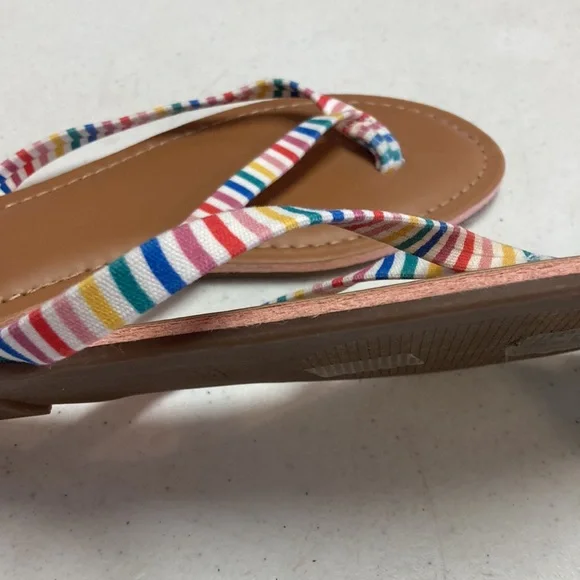 🎊HP🎊J. Crew Colorful Striped Sandals - Picture 5 of 5